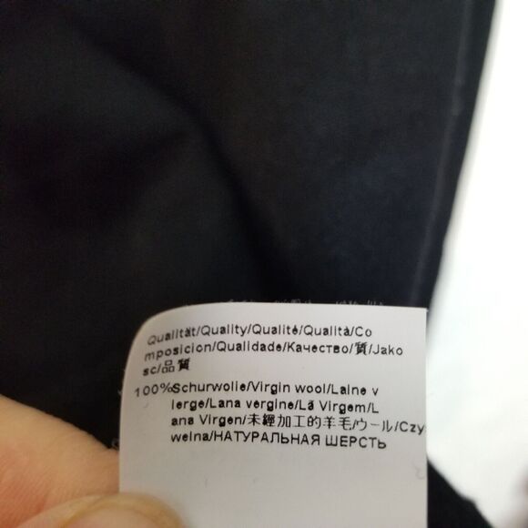 Hugo Boss Mens Virgin Wool V-Neck Pullover Sweater M Classic Minimalist Capsule - Picture 8 of 9